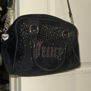 Juicy Couture Black Studded Handbag